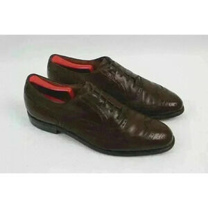 Vintage Johnston Murphy Aristocraft Burgundy Shoes